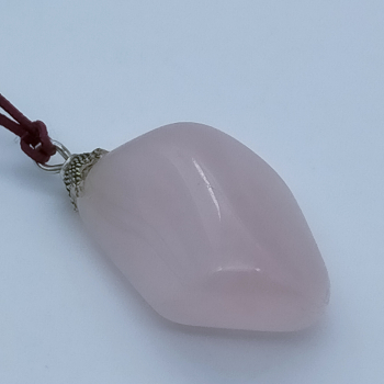 Penjoll de quars rosa